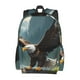 thumbnail image 2 of Disketp Forest River Bald Eagle Mochila Escolar de Gran Capacidad y Peso Ligero, Mochila de Viaje Ideal para Escuela, Trabajo y Uso Diario, Cómoda y con Estilo, 2 of 8