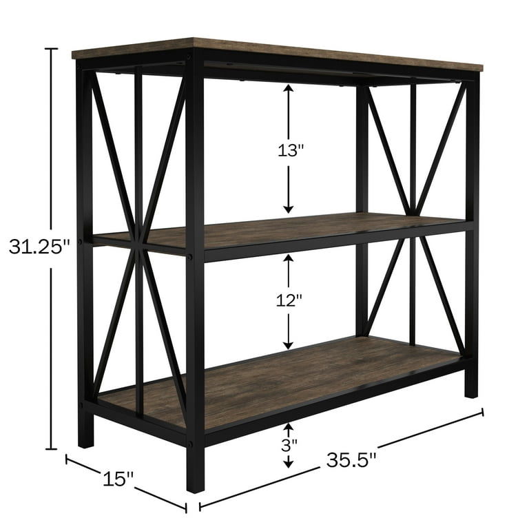 3 shelf etagere bookcase deals