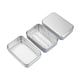thumbnail image 3 of Jabonera de viaje de aluminio con tapa, autovaciable, antigoteo, ligera y portátil para camping, casa y gimnasio., 3 of 9