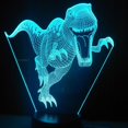 thumbnail image 1 of jurásico T-Rex Lámparas LED Bebé Guardería Luz nocturna Habitación de los niños Decoración del hogar Navidad Cumpleaños Juguetes Regalos 7 Cambio de color XianweiShao 8390611989439, 1 of 5