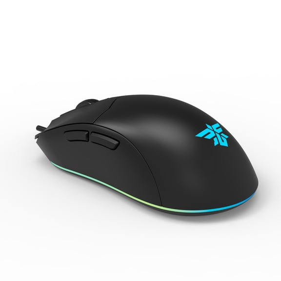 NPET M502 RGB Gaming Mouse, 7200 Wired Optical Mouse with 7 Programmable Buttons & 4 Backlit Modes, Ergonomic Mice for Office & Gaming on Windows/Mac/Linux/Chrome-Black