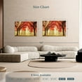 thumbnail image 3 of Elephant Stock Everland Wall Art - Horizontal Canvas Wall Art - Living Room Wall Decor - Nature Canvas - Red And Brown Decor By Lars Van De Goor - 48" x 32", 3 of 4