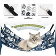 thumbnail image 3 of TETOU 2pcs Cat Hammock, 19.7*13.7In Middle Pet Hammock Bed Adjustable Soft Sleeping Hammock for Cage Hanging Reversible Cats Puppy Small Animals, 3 of 8