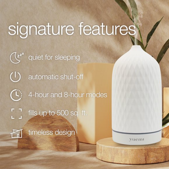 Household electronic ceramic essential oil aromatherapy machine