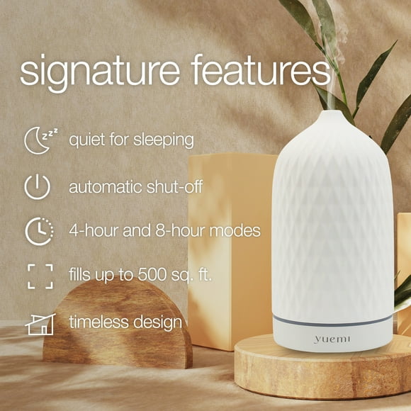 Household electronic ceramic essential oil aromatherapy machine
