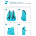 thumbnail image 1 of Becaristey Carrying Bag Collapsible Large-capacity Rucksack Adjustable Luggage Bags Light Blue 1Set, 1 of 6