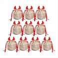 thumbnail image 1 of 10 Bolsas de Astas de Navidad, Lindas Bolsas de Dulces, Embalaje de Regalo, Decoración, Bolsa de Almacenamiento de Navidad B, 1 of 5