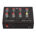 thumbnail image 3 of Ecualizador de 7 bandas Entrada RCA Salida Volumen ajustable 2 canales Ecualizador de automóvil Amplificador de auriculares para automóvil 100‑240 V, 3 of 10