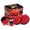 Red, variant on Drillbrush Shower Scrubber Cleaning Brush Set - Nylon Power Brush Tile and Grout Bathroom Cleaning Scrub Brush Kit - Power Scrubber Drill Brush Kit - Power Brush Drill Attachment Cleaning Scrubber