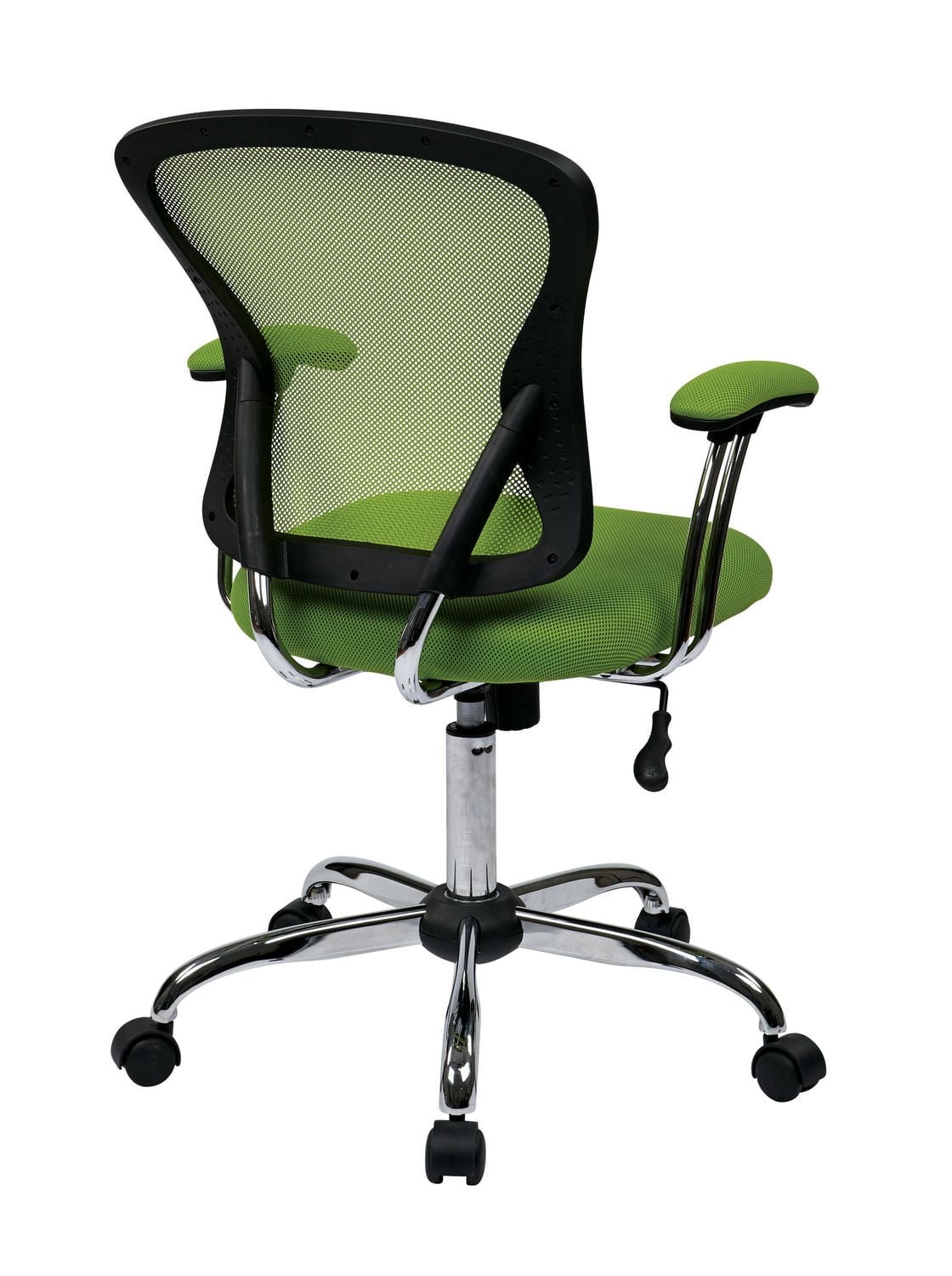 Juliana Task Chair with Green Mesh Fabric Seat