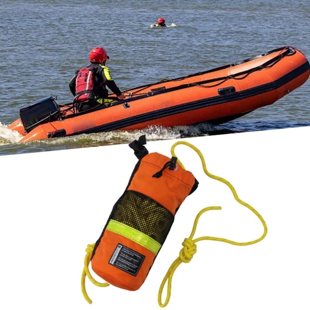 Bolsa De Tiro Bolsa De Tiro Portátil Con Cuerda Reflectante Para Balsa Canoa