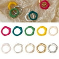 thumbnail image 2 of Acrylic Ring All Match Solid Color Creative Resin Ring Plastic Ring Finger Ring, 2 of 10