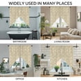 thumbnail image 3 of Beige Spring Floral Swag Valances for Windows, Kitchen Window Curtains Over Sink, Farmhouse Flowers Elegant Pastoral Window Treatment Curtains for Living Room/Bedroom Curtains 2 Panel Sets 36"x45", 3 of 8