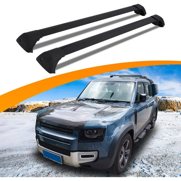 NIXFACE Lockable Roof Rack Cross Bar Fit for Land Rover Defender 90 110