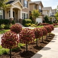 thumbnail image 5 of Artificial Flowers for Outdoors Fake Flowers Fake Plants Faux Outdoor Plants with Planters Fall Color Schemes Garden Decor Home Decor Uv Resistant for Patio Balcony Yard 22 Inch Maintenance, 5 of 7