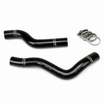 HPS Black Reinforced Silicone Radiator Hose Kit Coolant for Honda 09-13 Fit