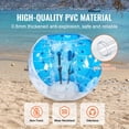 thumbnail image 5 of KFFKFF Blow-up Bumper Sphere Single Pack, 5FT/1.5M Dimension for Adolescents & Grown-ups, 0.8mm PVC Thickness Human-Sized Hamster Orb for Outside Group Recreational Activity, 5 of 9