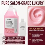 Moda - Moisturizing Conditioner for all Hair Types, Cherry, 128 Oz, Professional - Strengthens, Moisturizes, Leaves Hair Soft and Shiny, Adds Volume, Protects Color and Restore