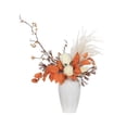 thumbnail image 1 of Juego de flores de cerámica china, juego de flores de simulación, mesa Floral naranja, mueble de TV, arreglo, ramo de flores artificiales, 1 of 6
