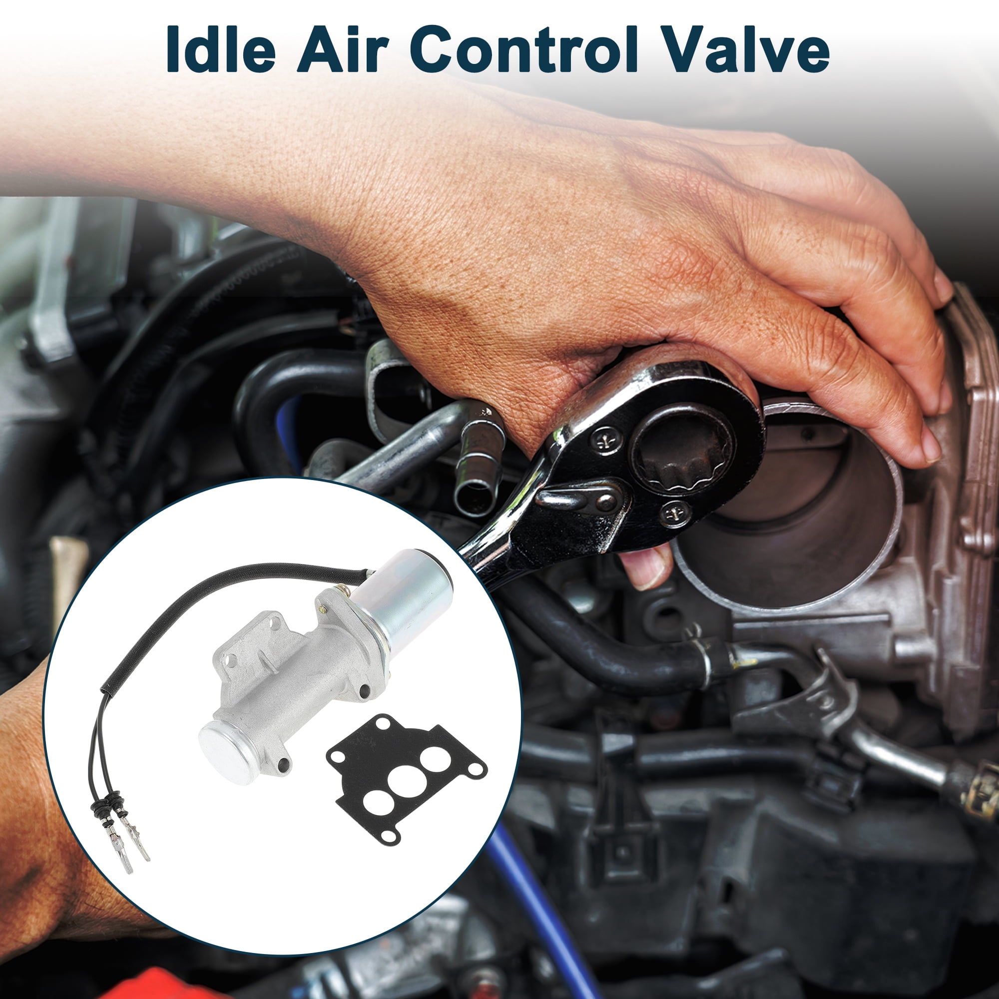 Unique Bargains Car Idle Air Control Valve for Nissan Pickup 1986-2009 and for Nissan D21