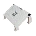 thumbnail image 5 of Foot Rest for under Desk at Work, Foot Rest Cushion with Massage Surface and Massage Roller, Foot Stool under Desk Footrest Curve Footrest for Sitting White, 5 of 10