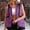 Purple, variant on Womens Vest Women Puffer Vest Full Zip Sleeveless Vest Lightweight Vests Women's Winter Clothes cute vest