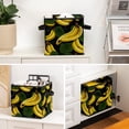 thumbnail image 6 of FeBohao Storage Boxes Bins Oxford with Cardboard Medium Foldable Towel Shelf Utility Easy Pocketbook Cubby Toddler Pantry Designs Necessities Personalized Organizer Basket Bananas, 6 of 6