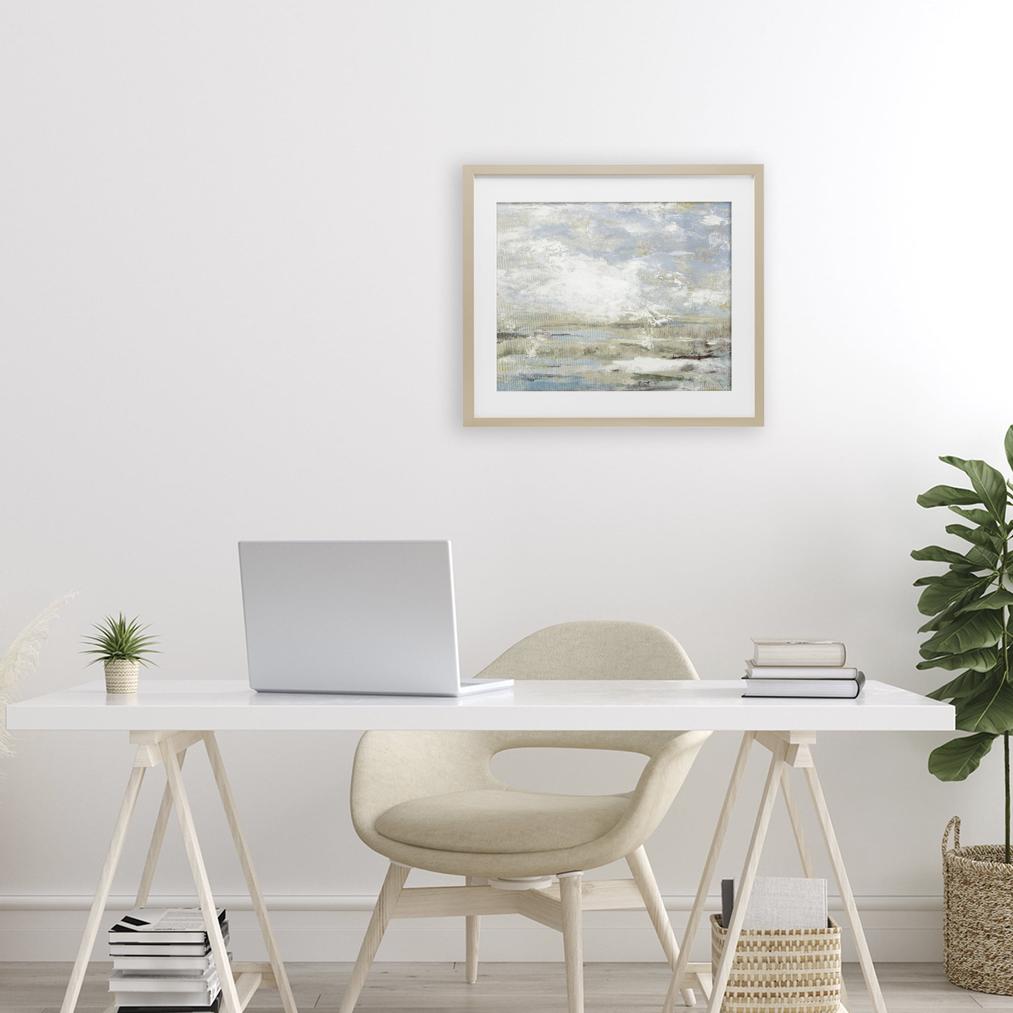 Stupell Industries Morning Mood Impression Birch Framed Print Under Glass, design by Lanie Loreth