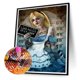 thumbnail image 2 of Diamond Drill Alice Files 5D DIY Kits de pintura Full Round Wall Art Decor (V3861) Hugtrwg Para estrenar, 2 of 9