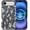Halloween Floral Ghost, variant on Case for iPhone 17 [Compatible with MagSafe], Matte Soft Silicone + Hard PC Anti-Scratch Shockproof Protective 2-in-1 Case for Women Men - Vintage Skeletons Floral