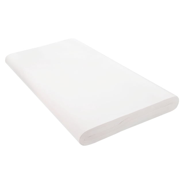 Unique Bargains Xuan Paper, Rice Paper without Grid, Half Raw Ripe Xuan, 20'x39', White, 100Pack