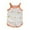 Orange, variant on HNMKIU Girls Cartoon Print Sleeveless Pajama Set with Suspenders and Shorts Summer Homewear Two-Piece Outfit Dark Green,5-6 Years