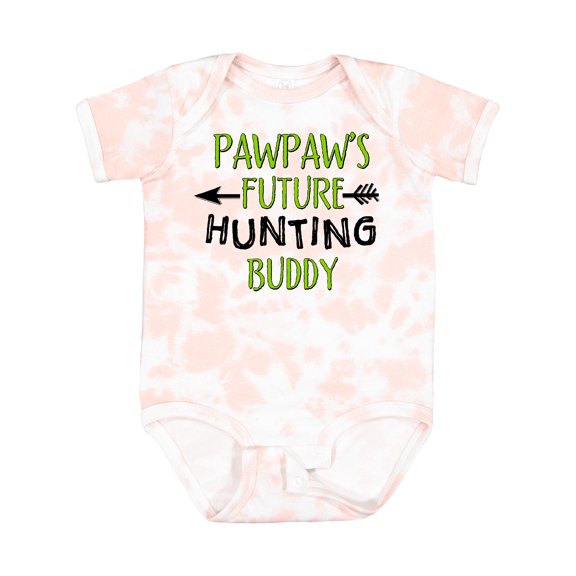 Inktastic Pawpaws Future Hunting Buddy Boys or Girls Baby Bodysuit