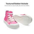 thumbnail image 3 of BURUDANI Kids Casual Sneakers High Top Canvas Walking Shoes for Little Boys & Girls, 3 of 5