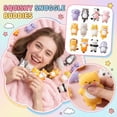 thumbnail image 6 of Mochi Squishy, Squishy Fidget Toys, Cat Party Favors, Mochi Squishy Toys Set, Mini Kawaii Animals Squishies Pack Fidget Toys for Kids - Cat Party Favors, Fidget Toys Packs, Birthday Gifts, Multicolor, 6 of 6