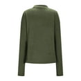 thumbnail image 4 of Fnooota Womens Thermal Tops, Pullover Fall Winter Half Turtleneck Slim Fit Thermal Undershirts Army Green Size S, 4 of 8