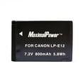 thumbnail image 3 of Maximalpower for Canon LP-E12 Battery, Fits Canon EOS-M, EOS M2, EOS M10, EOS M50, EOS M50 Mark II, EOS M100, EOS M200, SX70 HS, Rebel SL1 Digital Cameras (1 Pack), 3 of 9