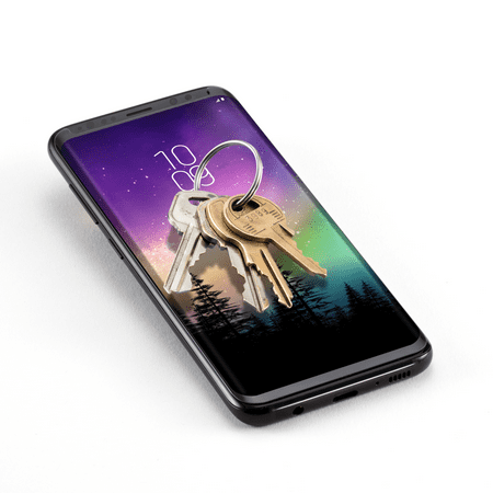ZAGG - InvisibleShield Glass Curve Screen Protector for Samsung Galaxy S9+ - Clear