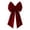 Wine, variant on AOMXGD Large Velvet Christmas Bow With Long Streamers, Big Fabric Bow For Wreath Xmas Tree Holiday Decoration
