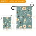 thumbnail image 3 of Bees and Daisy Flowers Seamless Pattern Garden Flag Double Sided House Flag for Outdoor Home, Personalized All Year Round Yard Decor 12 x 18 Inch, 3 of 6