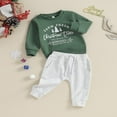 thumbnail image 3 of Ensemble Chandail en Molleton et Pantalon de Noël pour Bébé Garçon 2 Pcs, 3 of 9