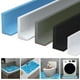 thumbnail image 2 of KDJ Silicone Water Barrier Strip for Bathroom, Dry & Wet Separation, Flexible Shower Seal, Water Retention Strip, 30mm Height, 16mm Width, 50cm Length, Gray, 2 of 10