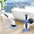 thumbnail image 6 of 7-in-1 Electric Brush Spin Scrubber Cordless Rechargeable Handheld Power Cleaning Set, 6 of 10
