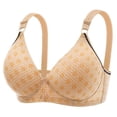 thumbnail image 1 of Bretelles Réglables Fines Sans Armature Soutien-Gorge Respirant Dos sous-Vêtements Soutien-Gorge Rassemblé, 1 of 2