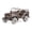 Military Transport Vehicle/100+PCS, variant on Military Transport Vehicle Metal Puzzle Model Kit, 100+PCS 3D DIY Mechanical Punk Assembly Kit, Stainless Steel Steampunk Puzzle Model, Camouflage Desk Display Collectible Hobby Kit for Adults