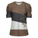 thumbnail image 5 of Fiudx Liquidación de Ofertas Flash Mujer Moda Casual Manga Corta Suelta Camiseta Blusa Tops, 5 of 5