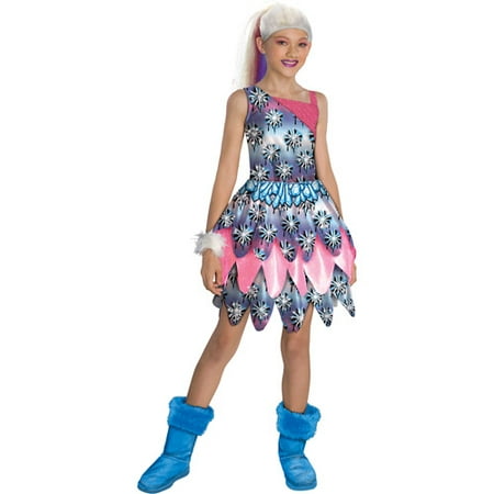 Monster High Abbey Bominable Dot Dead Dance Child Halloween Costume