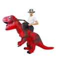 thumbnail image 3 of Dinosaur Inflatable Costume T-rex Suit for Adult Man Woman Ride on Dino Costumes Halloween Christmas Fancy Mascot Cosplay Dress, 3 of 4