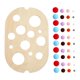 thumbnail image 1 of Color Forma de Color Juego de Mesa de Juguete Azules de Madera Juguetes Niños Niños Tableta Sensorial Juguetes Escolares para Niños Niños Niños Niños 1 tamaño de conjunto, 1 of 9