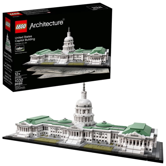 LEGO Architecture 21030 United States Capitol Building Kit, 1032 Pieces